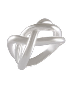 Infinity Knot Elegance Ring 92.5% Sterling Silver - Model 111-055 - Silver Maker Family 