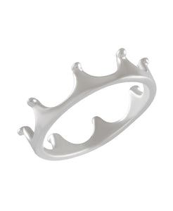 Royal Tiara Style Ring 92.5% Sterling Silver - Model 111-064 - Silver Maker Family 