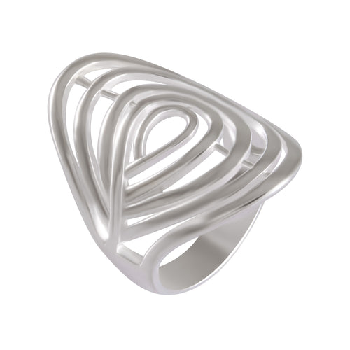 Infinity Embrace Love Knot Ring 92.5% Sterling Silver - Model 111-119 - Silver Maker Family 