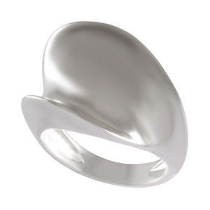 Contemporary Sculptural Silver Wave Ring. 92.5% Sterling Silver - Model 111-121 - Silver Maker Family 