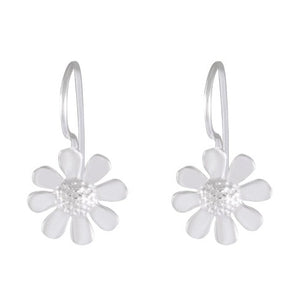 Sunflower Bloom Drop earring 925 Sterling Silver - Model 1211-004 - Silver Maker Family 