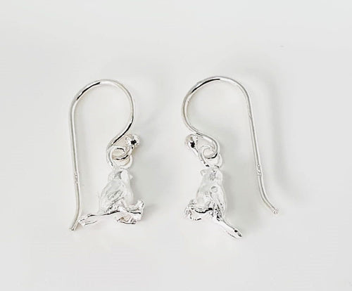 Songbird Drop earring 925 Sterling Silver - Model 1211-026 - Silver Maker Family 