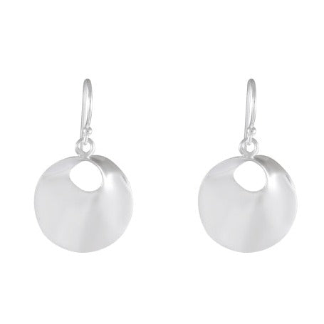 Bird-Inspired Drop earring 925 Sterling Silver - Model 1211-027 - Silver Maker Family 