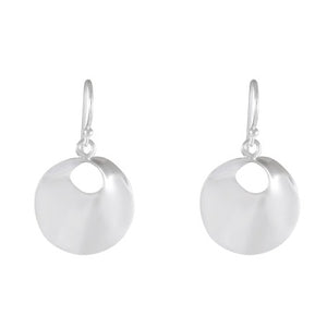 Bird-Inspired Drop earring 925 Sterling Silver - Model 1211-027 - Silver Maker Family 
