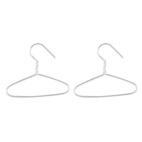 Hanger Drop earring 925 Sterling Silver - Model 1211-030 - Silver Maker Family 