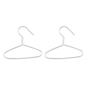 Hanger Drop earring 925 Sterling Silver - Model 1211-030 - Silver Maker Family 