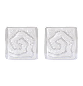 Geometric Mirage Sterling Silver Studs - Model 1257-052