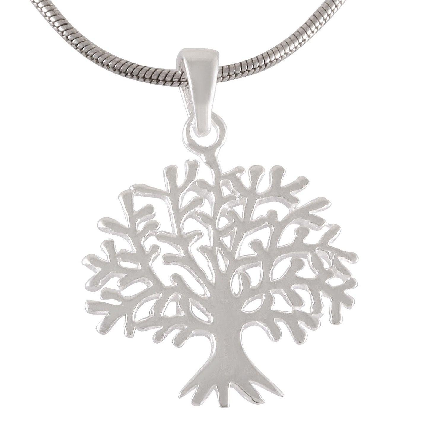 Necklace with Pendant Tree of Life Sterling Silver - Timeless Nature - Model 131-056