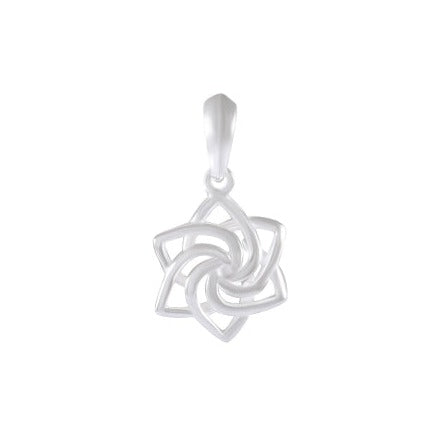 Necklace with Pendant Celtic Knot Sterling Silver - Infinite Interlace - Model 131-067