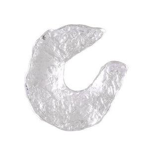 Necklace with Pendant "Lunar Ripple" - Sterling Silver with Moon-Inspired Texture - Model 135-013