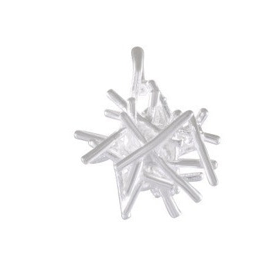 Necklace with Pendant Illuminated Chaos Sterling Silver Model 135-039
