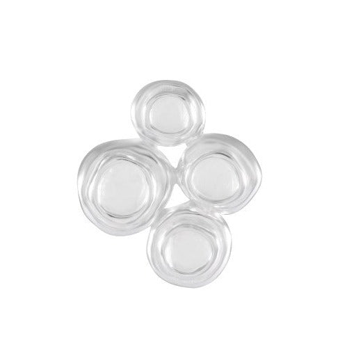 Necklace with Pendant Quintessence Cluster Sterling Silver - Sandblasted Harmony - Model 135-042